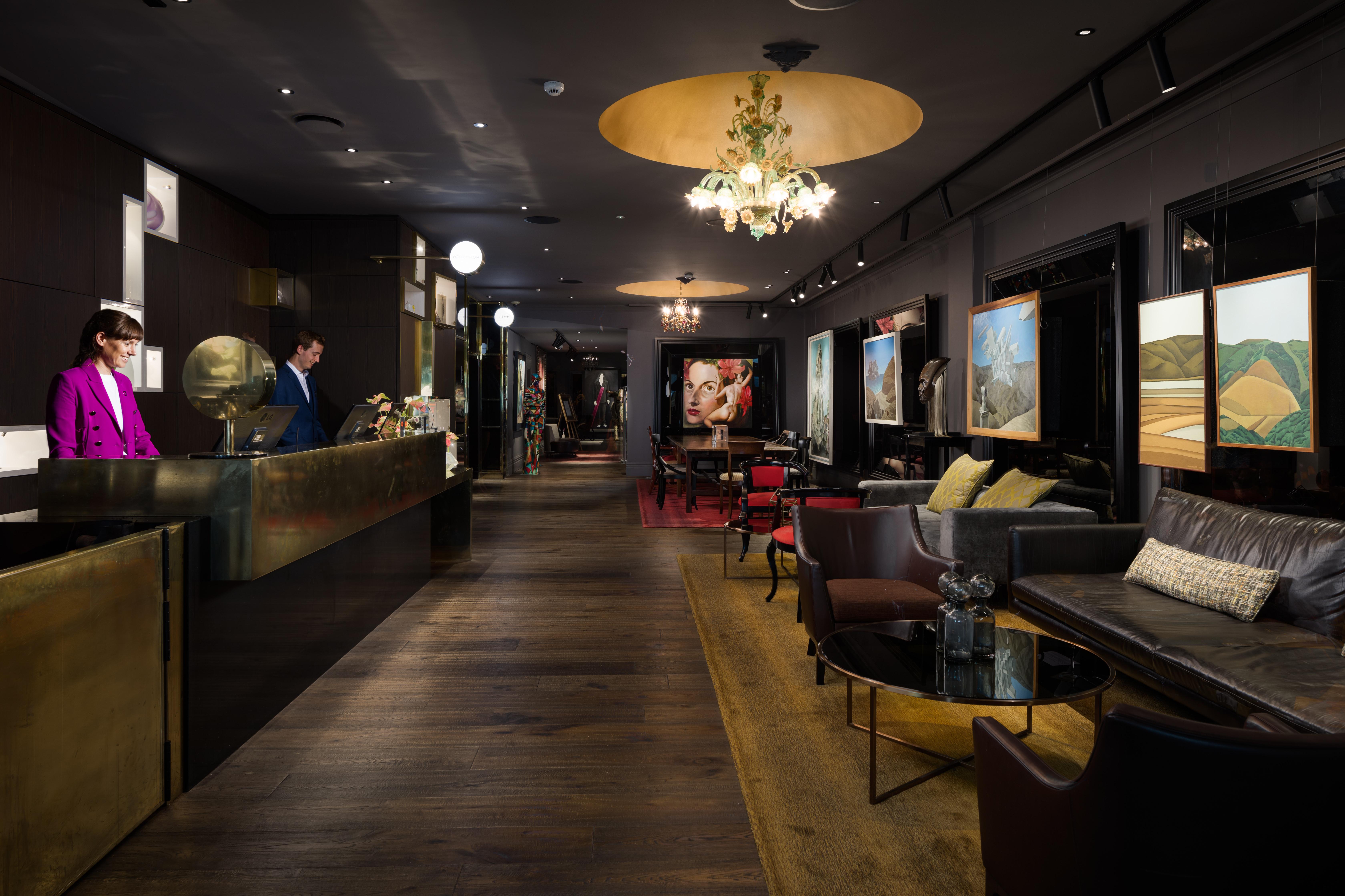 Museum Apartment Hotel, Independent Collection By Evt Wellington Luaran gambar The lobby of the hotel